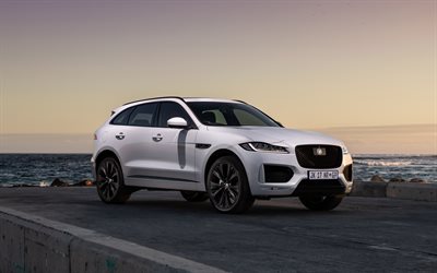 Jaguar F-Pace, 4k, luxury cars, 2020 cars, SUVs, ZA-spec, 2020 Jaguar F-Pace, Jaguar