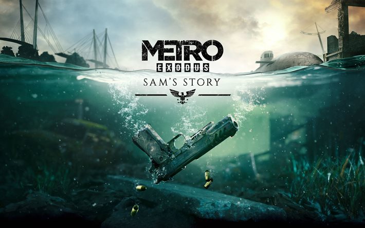 Metro Exodus Sams historia, affisch, 2020 spel, skytten