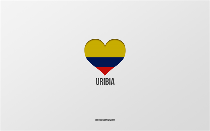 amo a uribia, ciudades colombianas, d&#237;a de uribia, fondo gris, uribia, colombia, coraz&#243;n de la bandera colombiana, ciudades favoritas, love uribia