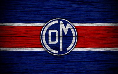 Deportivo Municipal FC, 4k, Peruvian Primera Division, soccer, football, Peru, Deportivo Municipal, football club, wooden texture, FC Deportivo Municipal