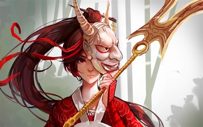 League of Legends, Akali, 日本のアニメゲームキャラクター, 悪魔のマスク