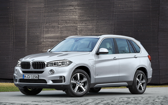 BMW X5, 2018, vue de face, &#224; l&#39;ext&#233;rieur, VUS de luxe, d&#39;argent nouveau X5, voitures allemandes, BMW