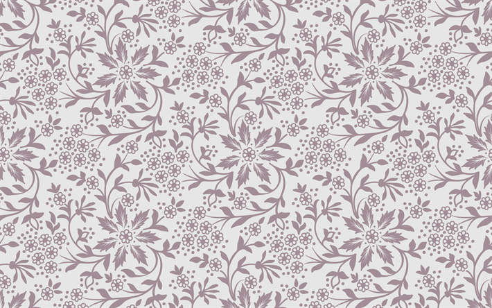 r&#233;tro floral, texture, beige floral r&#233;tro arri&#232;re-plan vintage de texture, arri&#232;re-plans