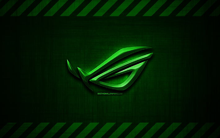 4k, le logo Nvidia, vert m&#233;tal, fond, grunge art, Nvidia, marques, cr&#233;atif, de la technologie Nvidia 3D logo, illustrations, logo Nvidia