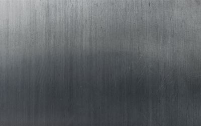 gray steel texture, metallic backgrounds, steel, metal with scratches, metal textures
