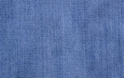 jeans azul textura, 4k, macro, jeans azul de fundo, cal&#231;as de brim de fundo, jeans texturas, tecido de fundos, azul jeans textura, cal&#231;as de brim, tecido azul