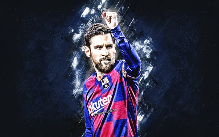 Lionel Messi, portrait, Argentinean soccer player, FC Barcelona, Leo Messi, world football star, Champions League, football