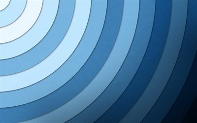 blue material design, circles, android, lollipop, geometric shapes, creative, strips, geometry, blue leather background, material design