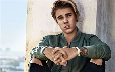 Justin Bieber, le chanteur canadien, photographie, portrait, star canadienne, les jeunes &#233;toiles