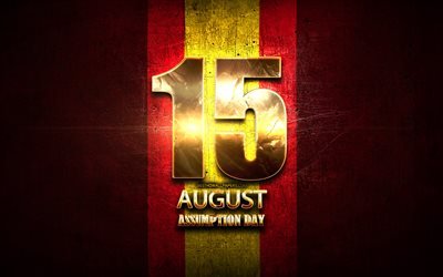 Spagna, Giorno dell&#39;Assunta, il 15 agosto, il golden segni, spagnolo festivit&#224; nazionali, la Spagna Festivi, Assunzione di Maria, Europa