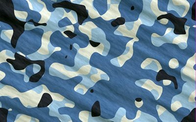 blue camouflage, wavy camouflage background, winter camouflage, military camouflage, blue backgrounds, camouflage textures, camouflage pattern