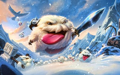 Lord Of The Fluft, MOBA, monsters, League of Legends, 2020 games, Legends of Runeterra, artwork, Lord Of The Fluft League of Legends