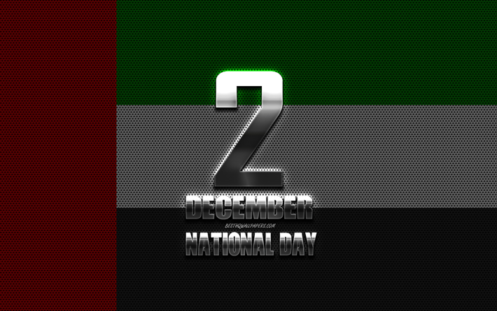 2 December, National Day of United Arab Emirates, UAE nationaldag, Nationell helgdag, F&#246;renade Arabemiraten