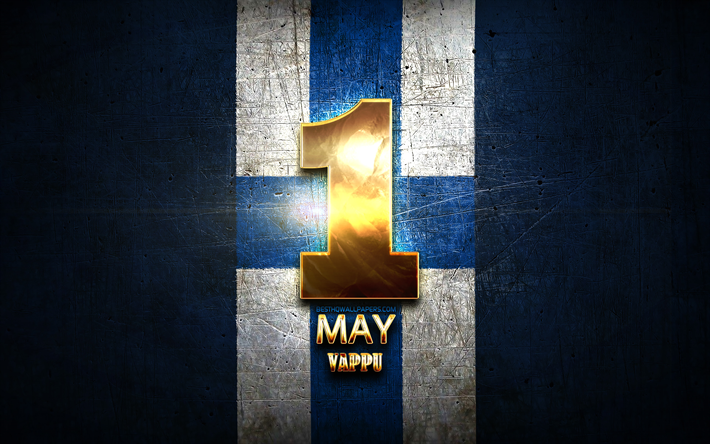 Vappu, May 1, golden signs, Finnish national holidays, Finland Public Holidays, Finland, Europe, Saint Walpurgis Day