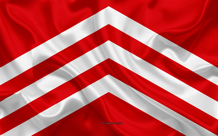 flag of glamorgan, 4k, seide flagge, glamorgan flagge, seide textur, die grafschaften von wales, glamorgan, wales, united kingdom