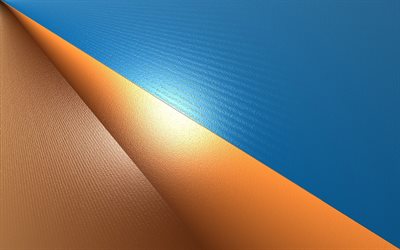 material design, blue and brown, geometric shapes, leather textures, lines, geometry, creative, strips, abstract art