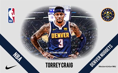 Torrey Craig, Washington Wizards, American Basketball Player, NBA, portrait, USA, basketball, Capital One Arena, Washington Wizards logo