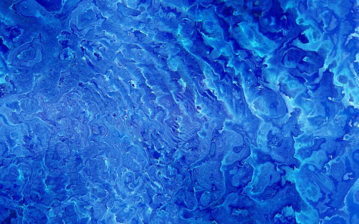 sininen vesi rakenne, makro, veden kuvioita, sininen aaltoileva tausta, sininen taustat, 3D veden kuvioita, aaltoileva taustat, aallot, veden aaltoileva kuvioita, vesi taustat