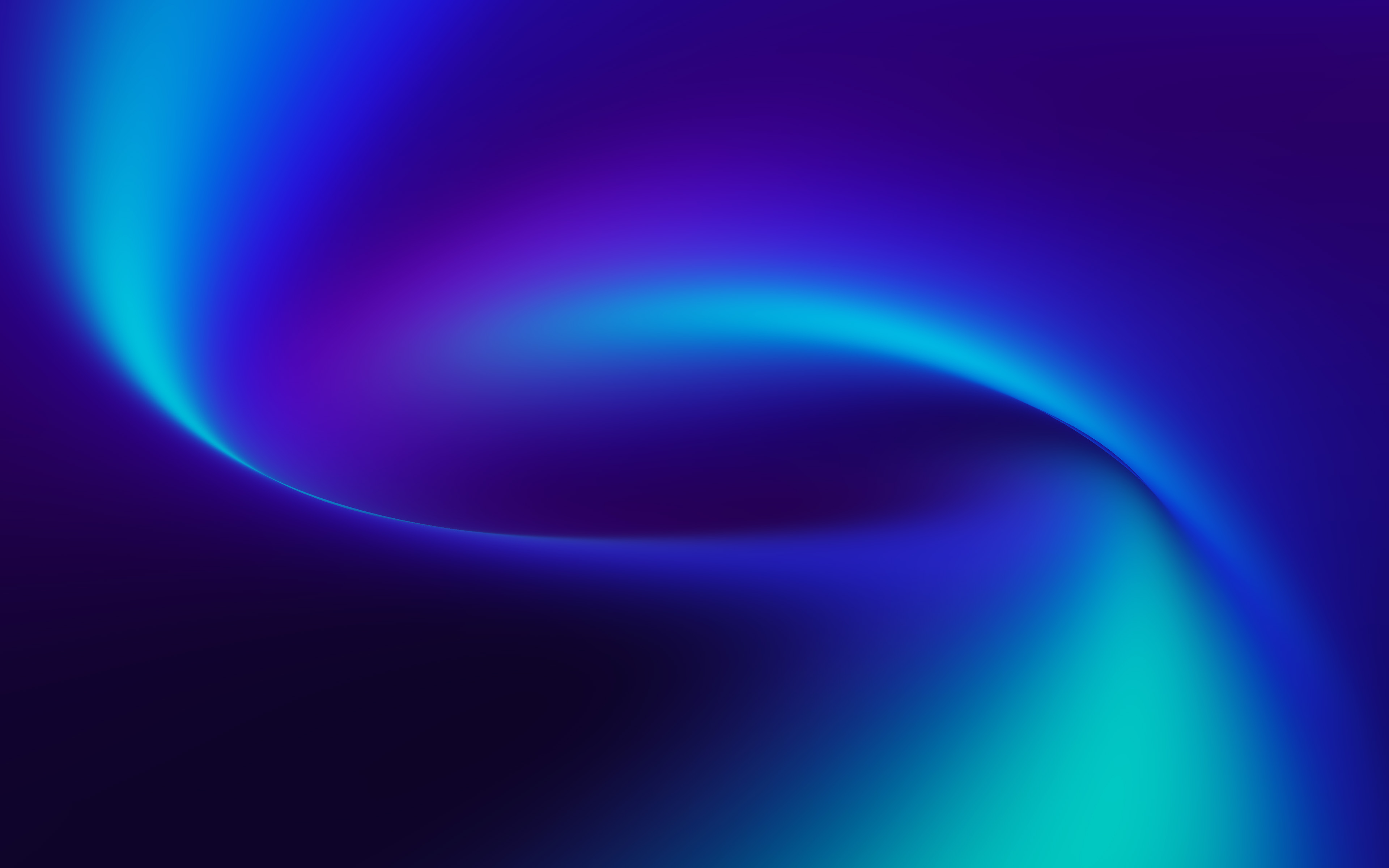 Download wallpapers 4k, blue abstract waves, vortex, 3D art, blue wavy ...