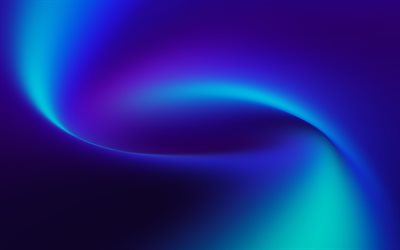 4k, des vagues abstraites bleues, vortex, art 3d, fond ondul&#233; bleu, vagues abstraites, milieux ondul&#233;s, cr&#233;atif, arri&#232;re-plan avec des vagues
