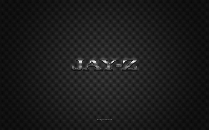 Download wallpapers Jay-Z logo, silver shiny logo, Jay-Z metal emblem, gray  carbon fiber texture, Jay-Z, brands, creative art, Jay-Z emblem for desktop  free. Pictures for desktop free