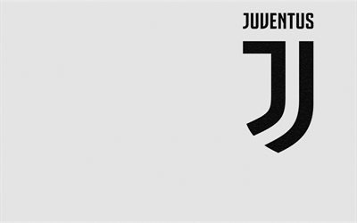 Juventus, new emblem, logo 2017, Serie A, football, Italy, Turin