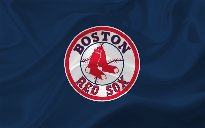 Boston Red Sox, Baseball, USA, baseball team, MLB, Massachusetts, Emblem, logotyp, Major League Baseball