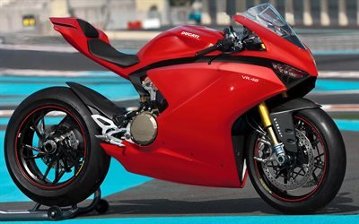 A Ducati VR46 Conceito, 2018 motos, 4k, Steven Galpin, sportbikes, italiano de motos, Ducati