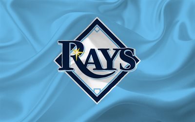 Los Tampa Bay Rays, el Béisbol de la Liga Mayor de Béisbol, logotipo, emblema, estados UNIDOS, MLB