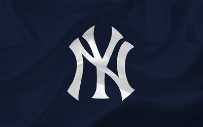 New York Yankees, Major League Baseball, Baseball, emblem, Yankees logo, New York, USA, MLB