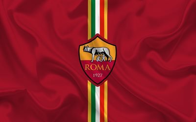 Roma, football club, emblem of Roma, logo, Serie A, Italy, football