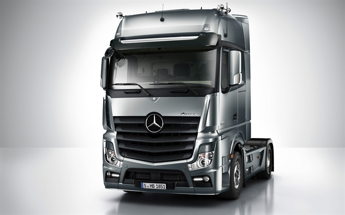 Mercedes-Benz Actros, 2017, 1845LS, euro 6, les Nouveaux camions, camion allemand, Mercedes