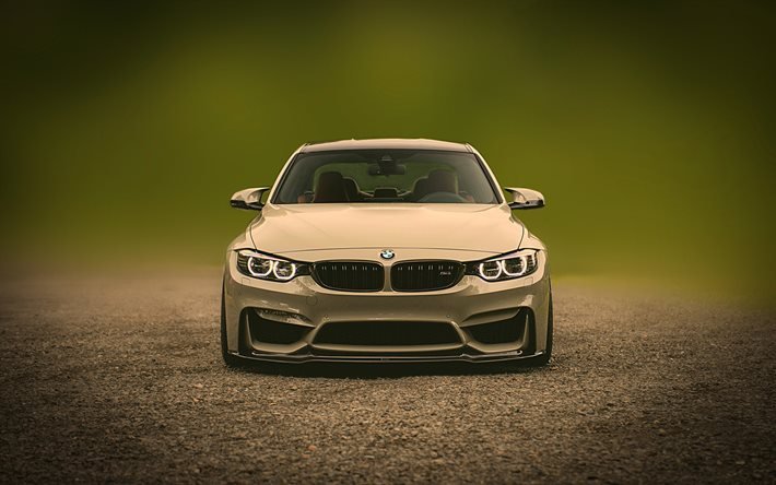 BMW M3, minimalsim, voitures 2021, vue de face, G80, 2021 BMW M3, voitures allemandes, BMW