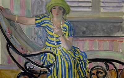henri lebacq, henri lebasque, artista francese, sigaretta, 1921