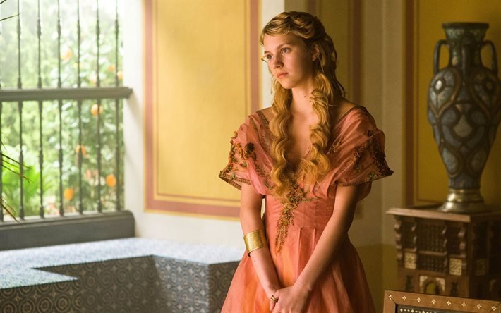 a atriz brit&#226;nica, s&#233;rie, game of thrones, myrcella baratheon