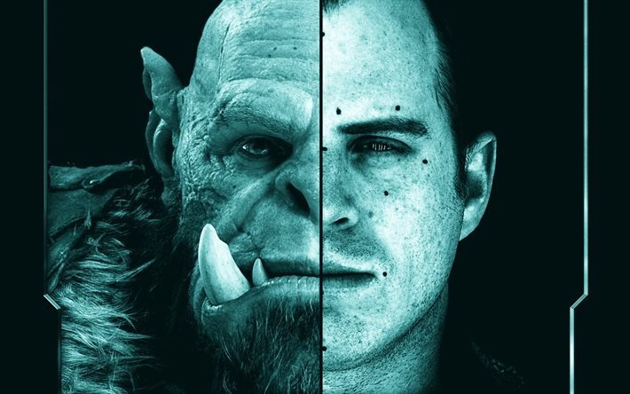 orgrim, robert kazinsky, 2016, warcraft, fantasy, british actor