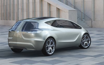 opel, electric, concept, flextreme