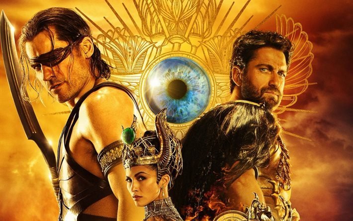 fantasy, gods of egypt, 2016, adventure