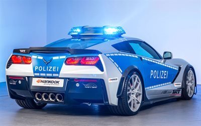corvette, germany, police car, chevrolet
