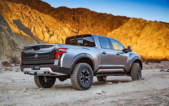 concept pickup, titan soldiers, nissan, titan warrior