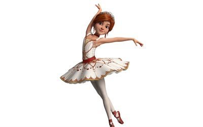 kanada, ballerina, frankreich, 2016, cartoon