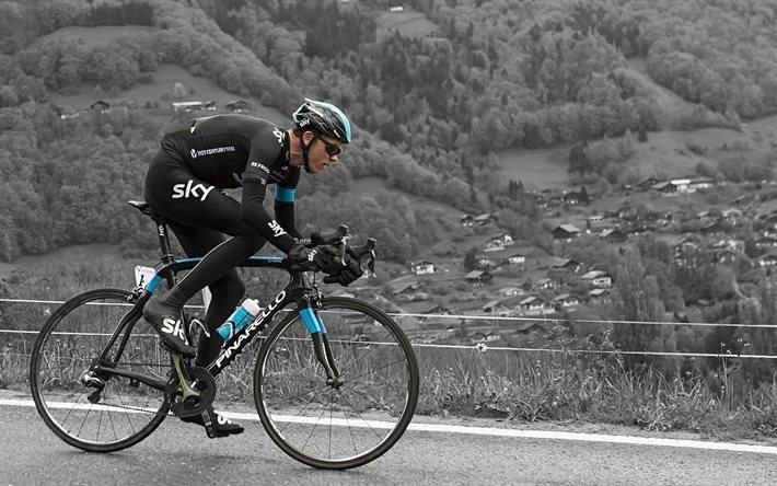 british cyclist, chris froome, team sky