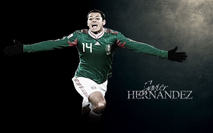 football, Javier Hernandez, Mexico, Chicharito