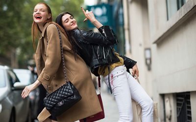 paris, model, moda haftası, sokak stili