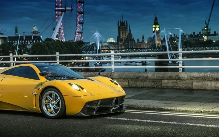 porshe 918, waterloo bridge, supercar hybride