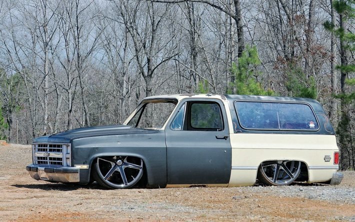 chevrolet, blazer, 1984, hot rod