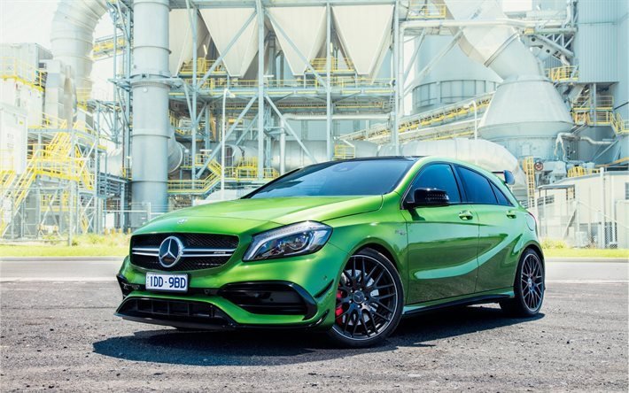 amg, 2016, w176, a45, mercedes-benz, hatchback