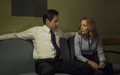x-files, david duchovny, series, classified material, 2016, gillian anderson