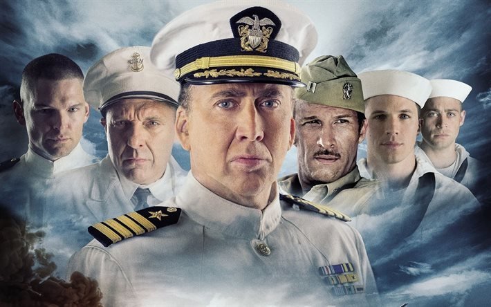 uss indianapolis, nicolas cage, 2016, action, courageous people