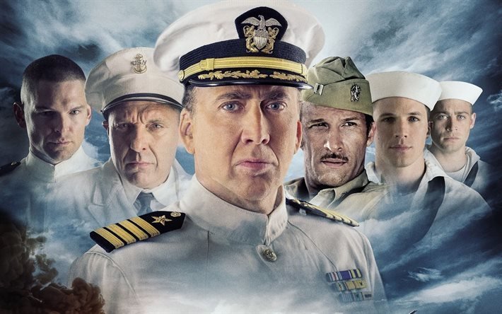 uss indianapolis, nicolas cage, 2016, acci&#243;n, las personas valientes